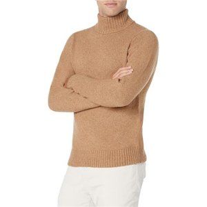 Essentials Men's Long-Sleeve‎ Soft Touch Turtleneck Sweater